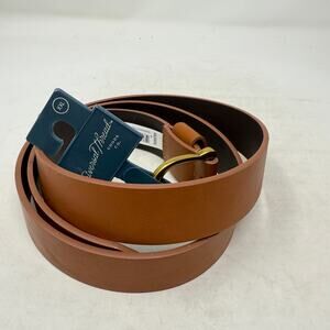 Universal Thread Brown Faux Leather Belt XXL NWT – Brass Buckle Classic Style